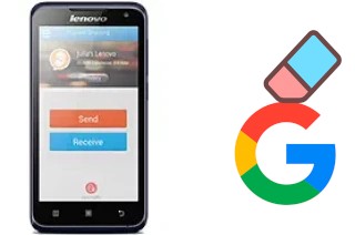 Cómo borrar la cuenta de Google en Lenovo A526