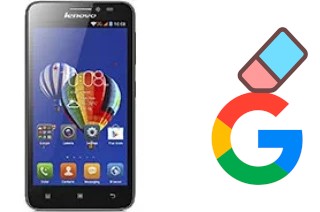 Cómo borrar la cuenta de Google en Lenovo A606