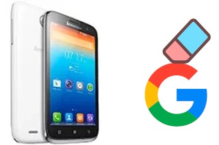 Cómo borrar la cuenta de Google en Lenovo A859