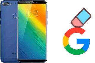 Cómo borrar la cuenta de Google en Lenovo K5 Note (2018)