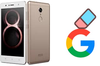 Cómo borrar la cuenta de Google en Lenovo K8