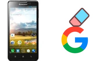 Cómo borrar la cuenta de Google en Lenovo P780