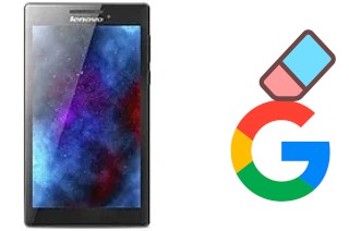 Cómo borrar la cuenta de Google en Lenovo Tab 2 A7-30