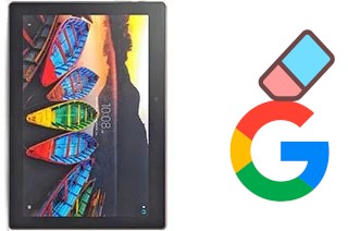 Cómo borrar la cuenta de Google en Lenovo Tab3 10