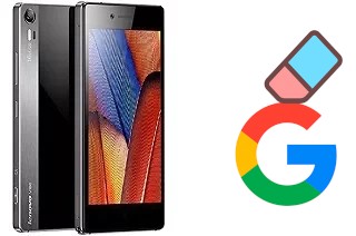 Cómo borrar la cuenta de Google en Lenovo Vibe Shot