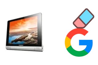 Cómo borrar la cuenta de Google en Lenovo Yoga Tablet 8