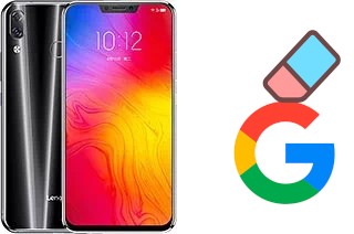 Cómo borrar la cuenta de Google en Lenovo Z5