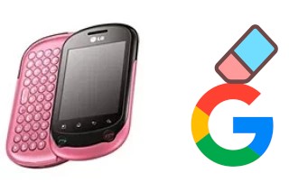 Cómo borrar la cuenta de Google en LG Optimus Chat C550