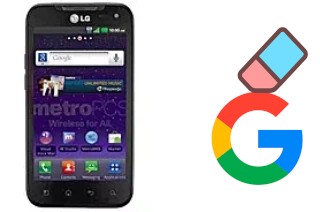 Cómo borrar la cuenta de Google en LG Connect 4G MS840