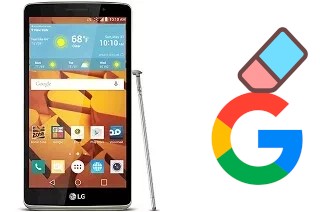 Cómo borrar la cuenta de Google en LG G Stylo