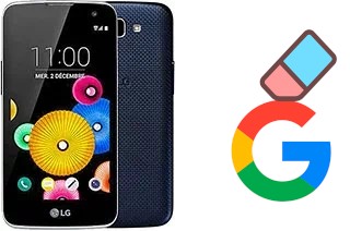 Cómo borrar la cuenta de Google en LG K4