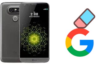 Cómo borrar la cuenta de Google en LG G5 SE