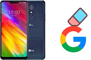 Cómo borrar la cuenta de Google en LG G7 Fit