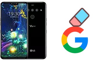 Cómo borrar la cuenta de Google en LG V50 ThinQ 5G