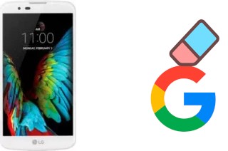 Cómo borrar la cuenta de Google en LG K10 LTE