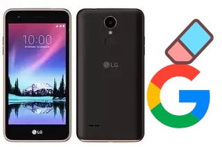 Cómo borrar la cuenta de Google en LG K7 (2017)