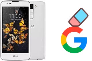 Cómo borrar la cuenta de Google en LG K8