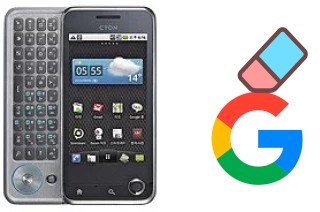 Cómo borrar la cuenta de Google en LG Optimus Q LU2300