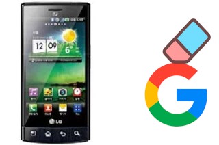 Cómo borrar la cuenta de Google en LG Optimus Mach LU3000