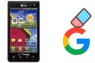 Cómo borrar la cuenta de Google en LG Lucid 4G VS840