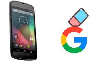 Cómo borrar la cuenta de Google en LG Nexus 4 E960