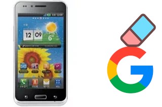 Cómo borrar la cuenta de Google en LG Optimus Big LU6800