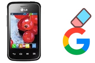 Cómo borrar la cuenta de Google en LG Optimus L1 II Tri E475