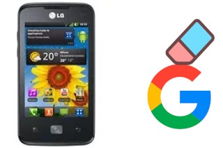 Cómo borrar la cuenta de Google en LG Optimus Hub E510