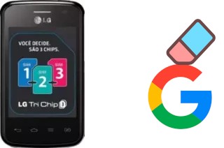 Cómo borrar la cuenta de Google en LG Optimus L1 II Tri