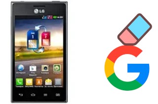 Cómo borrar la cuenta de Google en LG Optimus L5 Dual E615