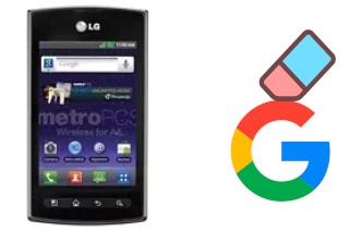 Cómo borrar la cuenta de Google en LG Optimus M+ MS695