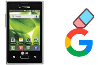 Cómo borrar la cuenta de Google en LG Optimus Zone VS410