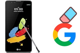 Cómo borrar la cuenta de Google en LG Stylus 2