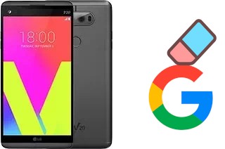 Cómo borrar la cuenta de Google en LG V20