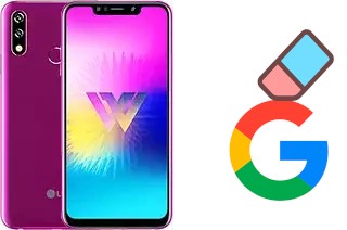 Cómo borrar la cuenta de Google en LG W10