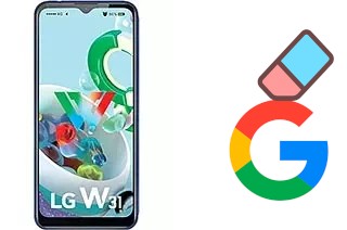 Cómo borrar la cuenta de Google en LG W31