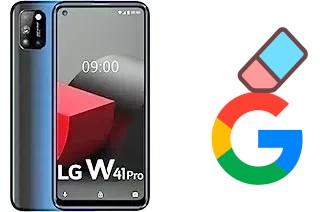 Cómo borrar la cuenta de Google en LG W41+