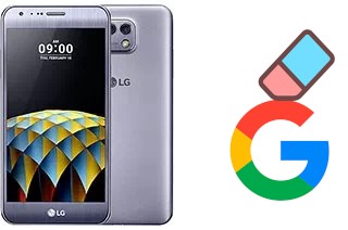 Cómo borrar la cuenta de Google en LG X cam