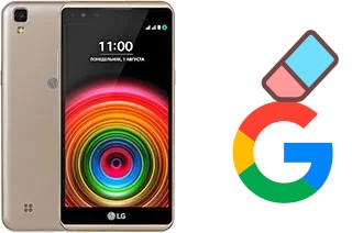 Cómo borrar la cuenta de Google en LG X power