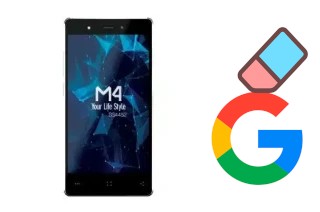 Cómo borrar la cuenta de Google en M4Tel M4 SS4452