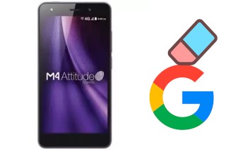 Cómo borrar la cuenta de Google en M4Tel M4 SS4458