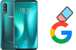 Cómo borrar la cuenta de Google en Meizu 16s Pro