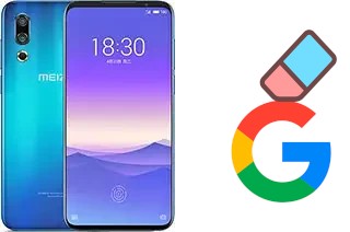 Cómo borrar la cuenta de Google en Meizu 16s