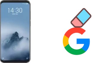 Cómo borrar la cuenta de Google en Meizu 16th Plus