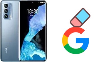 Cómo borrar la cuenta de Google en Meizu 18