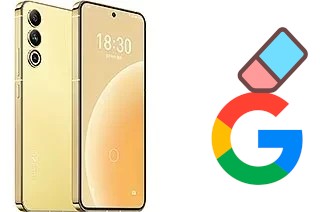 Cómo borrar la cuenta de Google en Meizu 20