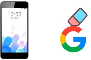 Cómo borrar la cuenta de Google en Meizu A5