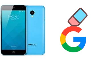 Cómo borrar la cuenta de Google en Meizu M1