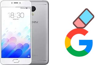 Cómo borrar la cuenta de Google en Meizu M3 Note