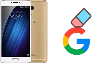 Cómo borrar la cuenta de Google en Meizu M3 Max